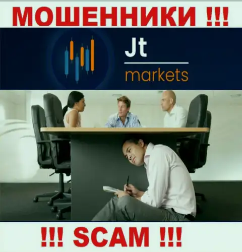 JTMarkets Com являются мошенниками, посему скрыли информацию о своем руководстве