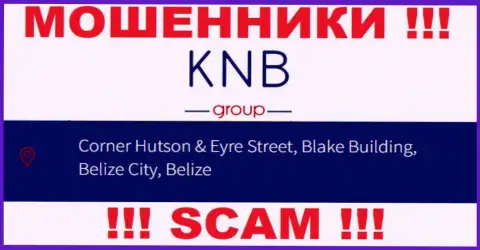 Деньги из организации KNB Group Limited вывести не получится, т.к. расположены они в оффшорной зоне - Corner Hutson & Eyre Street, Blake Building, Belize City, Belize