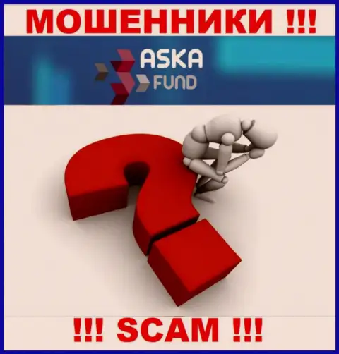 Если имея дело с организацией Aska Fund, оказались с пустым кошельком, то тогда надо попробовать забрать обратно вложенные средства