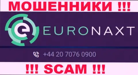 С какого номера Вас станут накалывать трезвонщики из EuroNaxt Com неизвестно, будьте весьма внимательны