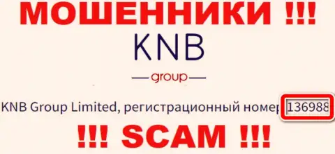 Присутствие номера регистрации у KNB-Group Net (136988) не делает указанную контору добросовестной