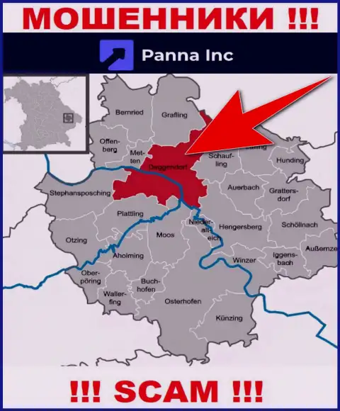 Панна Инк решили не распространяться об своем реальном адресе