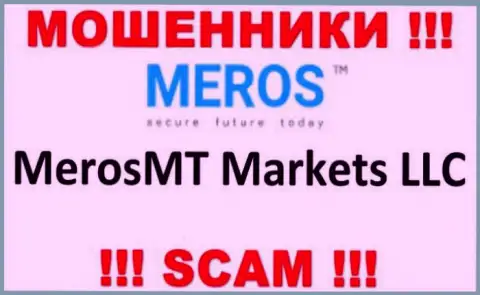 Контора, которая владеет мошенниками MerosTM - это MerosMT Markets LLC
