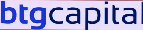 Логотип мирового масштаба брокерской организации BTG Capital