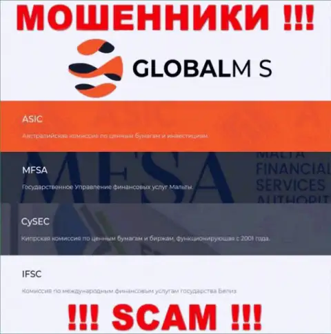 GlobalM S прикрывают свою неправомерную деятельность проплаченным регулирующим органом - ASIC