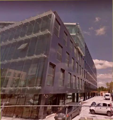 Вид на здание, в котором расположен главный офис компании BTCBIT Sp. z.o.o.